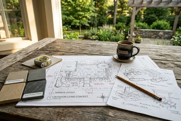 Custom design plan and rendering