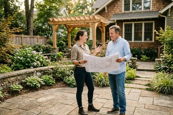 Design consultation with homeowner