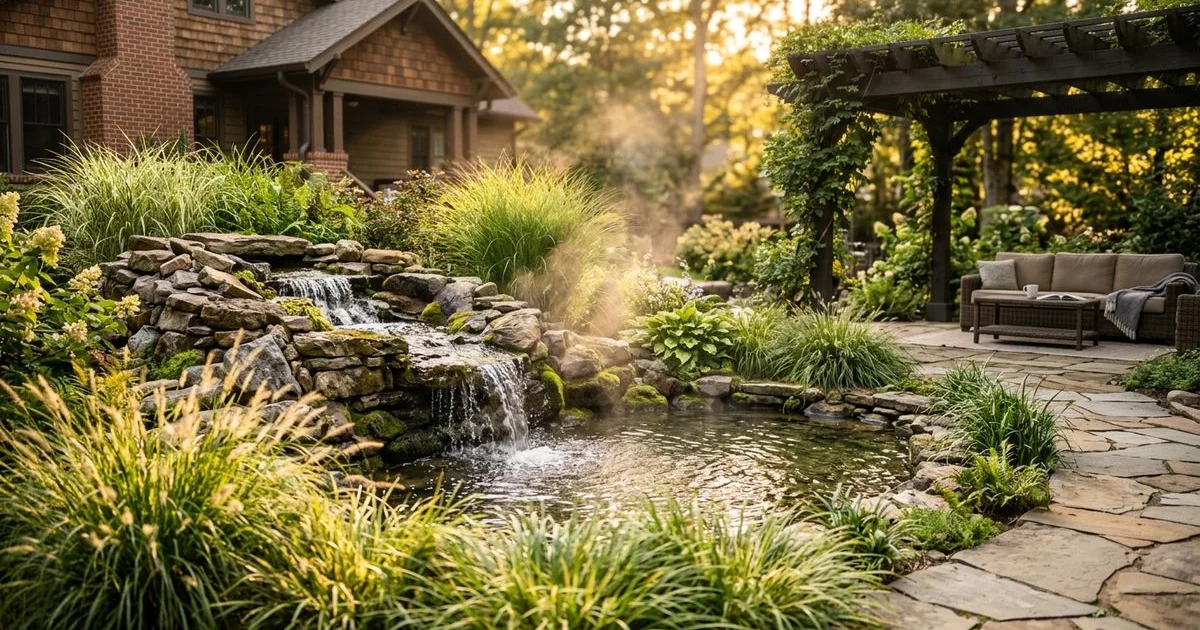Water feature ideas for Raleigh backyards