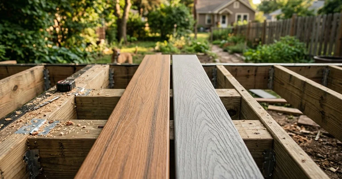 TimberTech versus Trex composite decking comparison