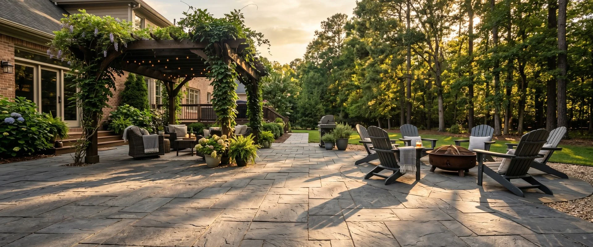 Hardscaping services in Wake Forest